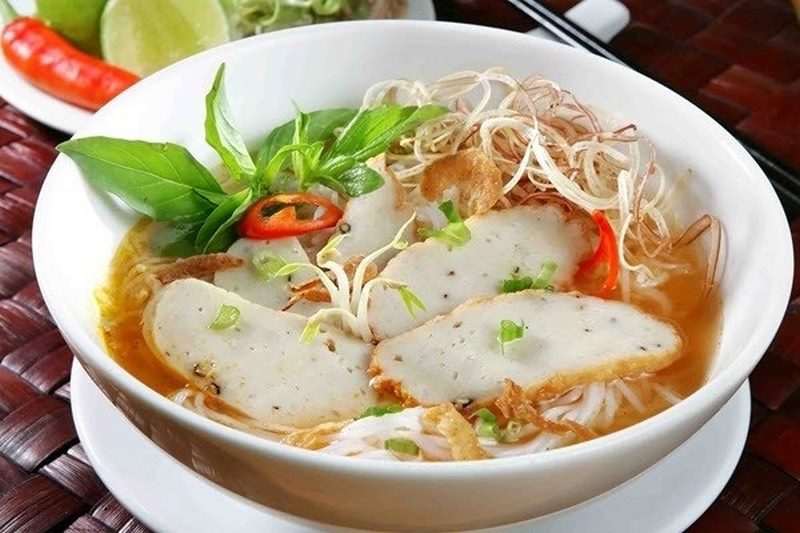 bún chả cá nha trang